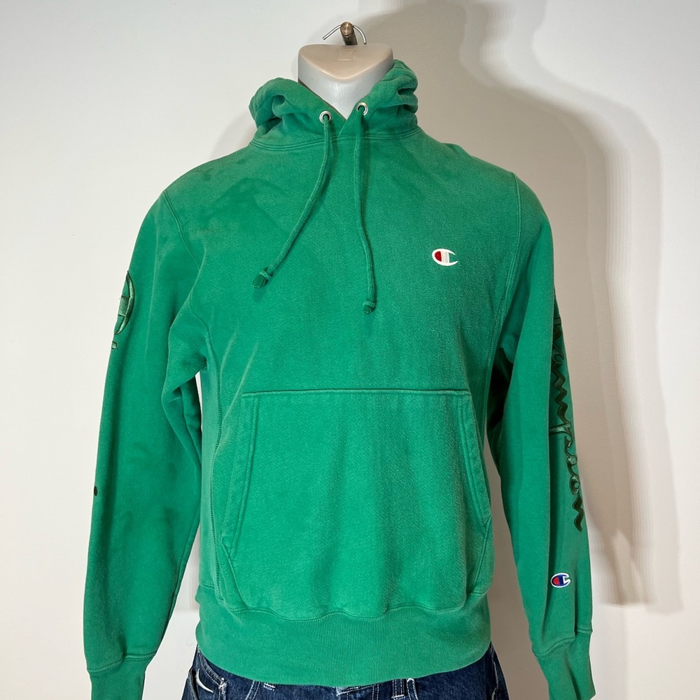Champion Reverse Weave Pullover Green